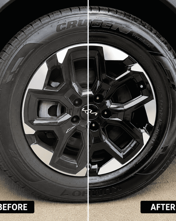 Shiny wheels
